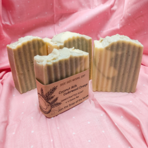 3 Bars of Coconut Milk Cedarwood Orange
